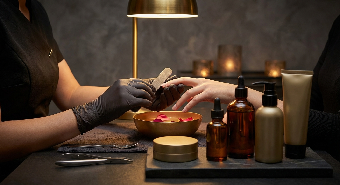 Процесс оказания услуг в салоне красоты